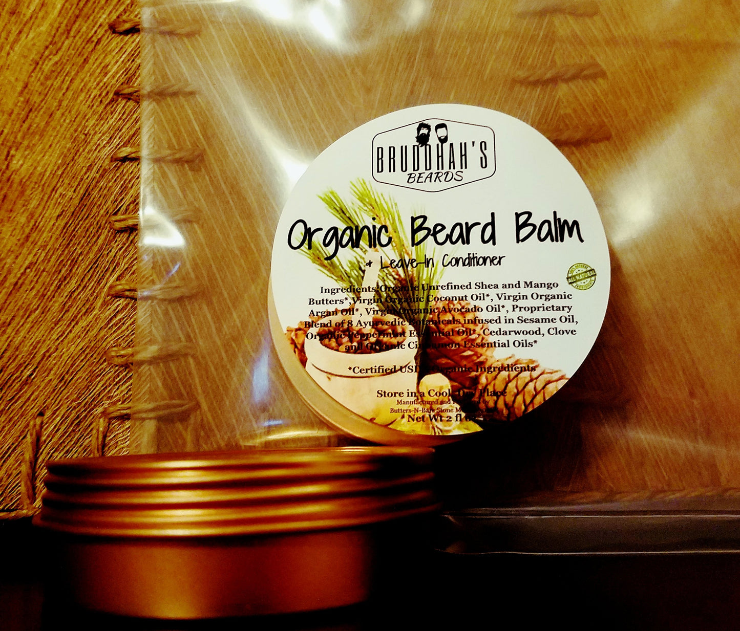 Organic Beard Balm Leave-In Conditioner