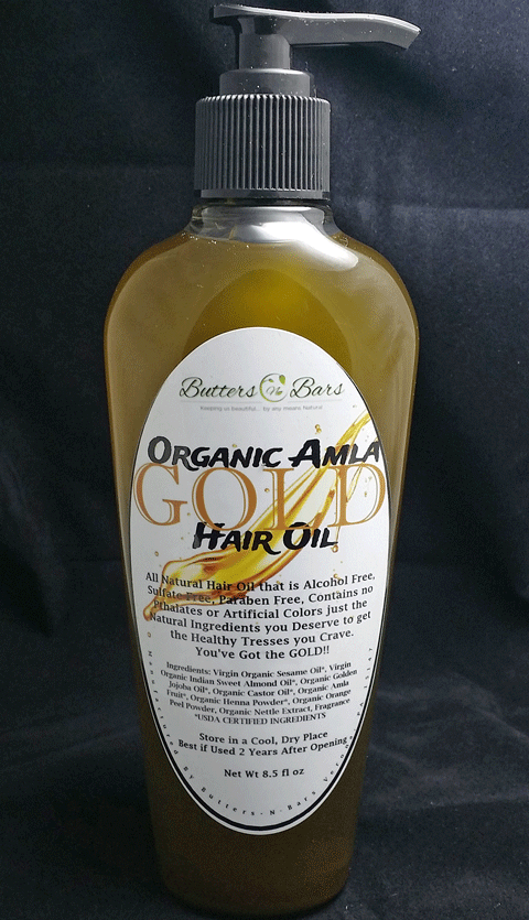 Organic Amla Gold Hair Oil 8.5 fl oz