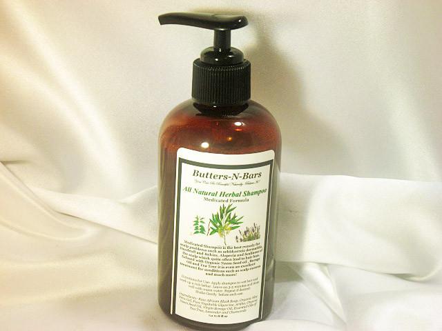 All Natural Herbal Shampoo Medicated Formula